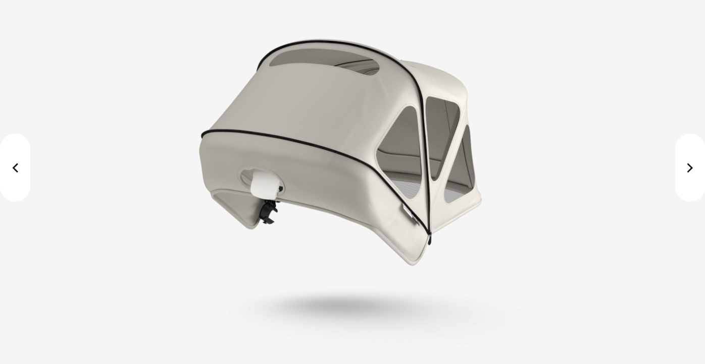 bugaboo buffalo breezy sun canopy arctic grey